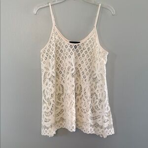 Karen Kane Lace Women’s Top in Cream Size S